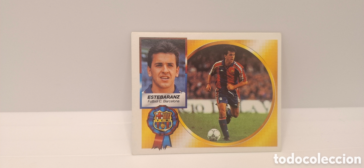 Cromos de f&uacute;tbol: ESTEBARANZ BARCELONA EDICIONES ESTE 1994 1995 94 95 SIN PEGAR