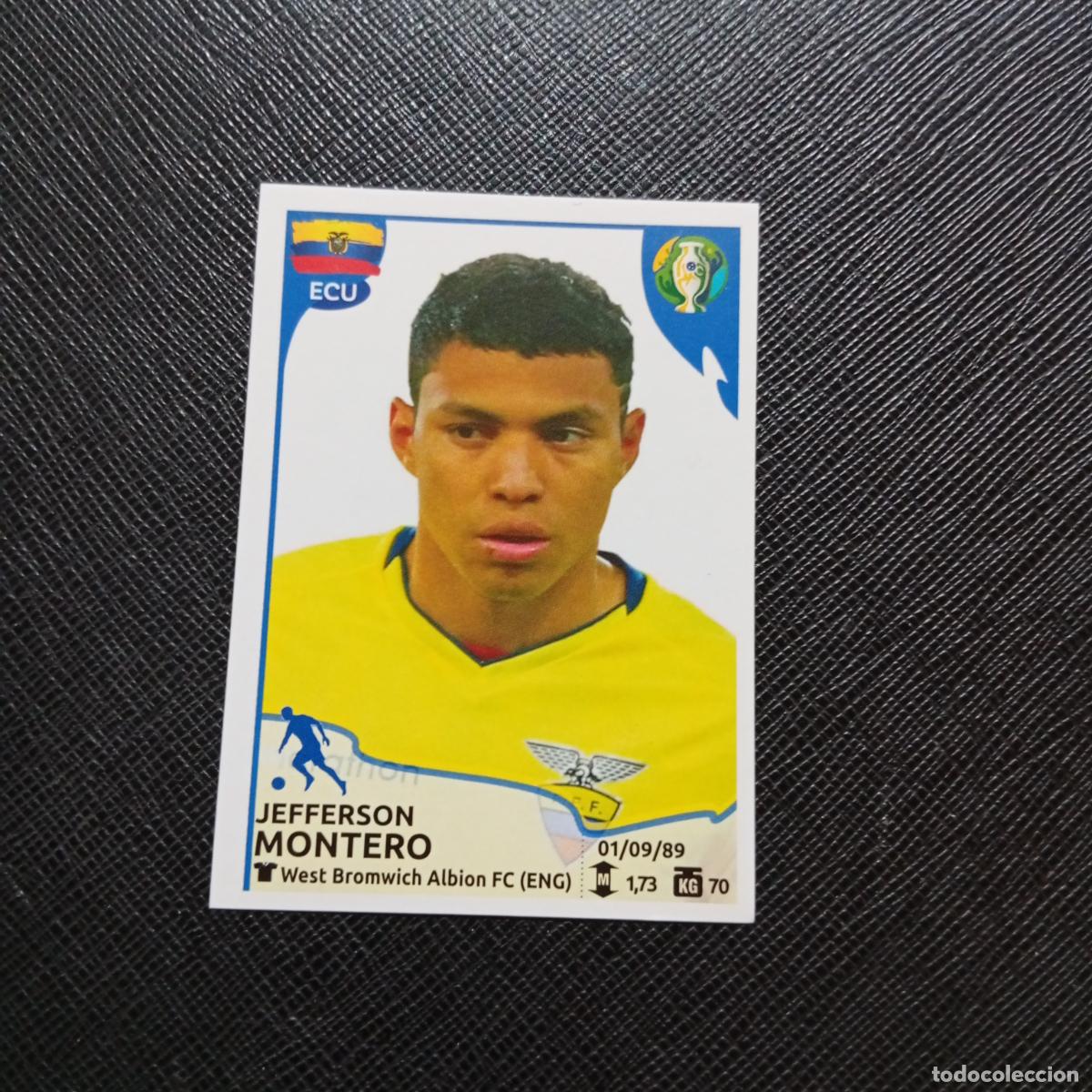 Cromos de f&uacute;tbol: 272 JEFFERSON MONTERO ECUADOR PANINI COPA AMERICA BRASIL 2019 CROMO FUTBOL 19 - SIN PEGAR