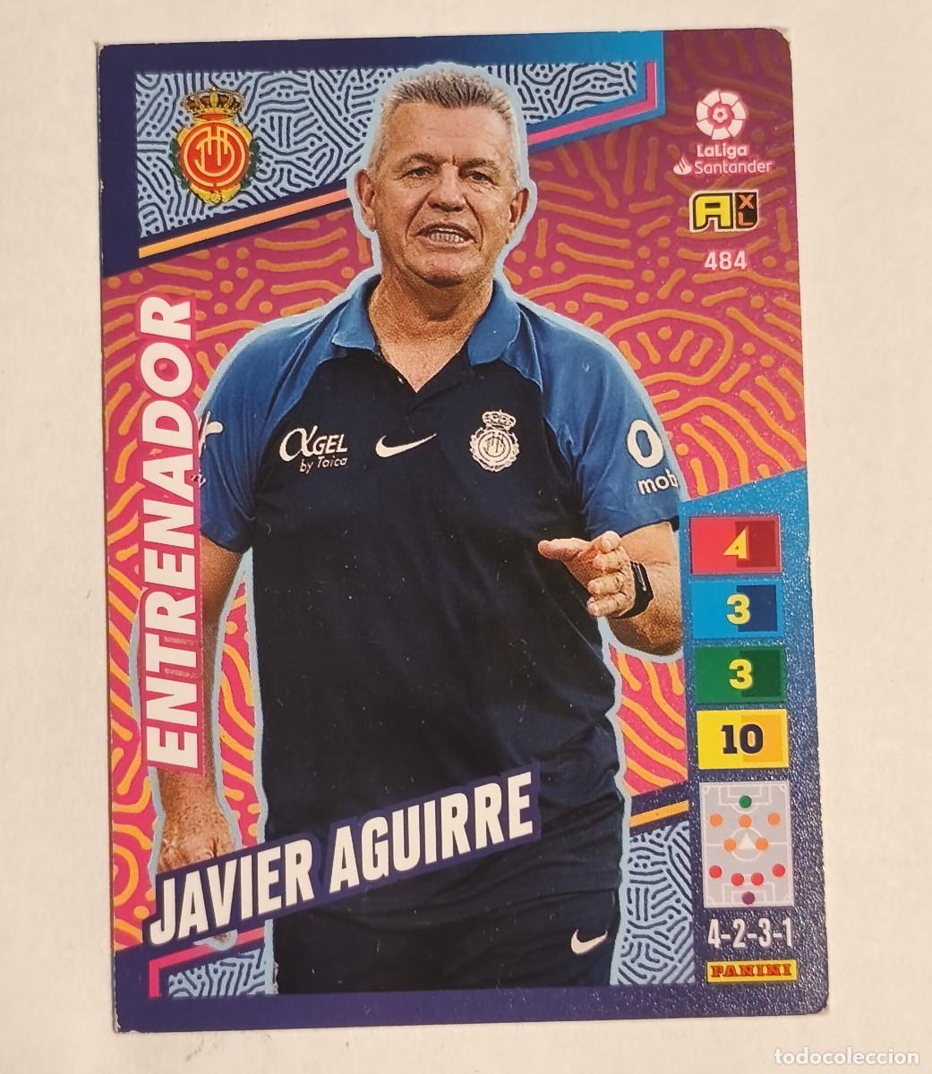 Football Stickers: ADRENALYN LA LIGA 2022 2023 PANINI - 484 JAVIER AGUIRRE ( ENTRENADOR ) - REAL MALLORCA