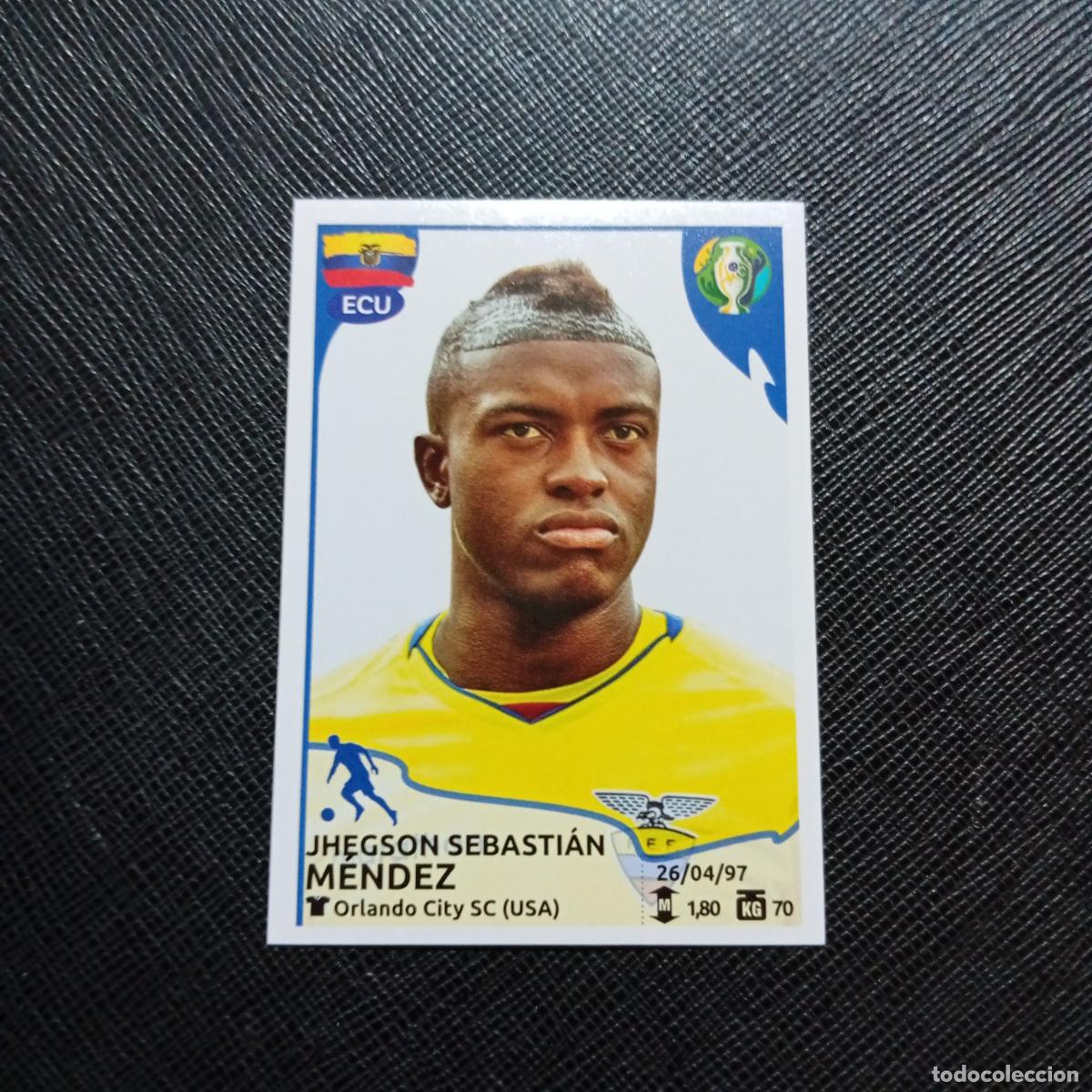 Cromos de f&uacute;tbol: 278 MENDEZ ECUADOR PANINI COPA AMERICA BRASIL 2019 CROMO FUTBOL 19 - SIN PEGAR
