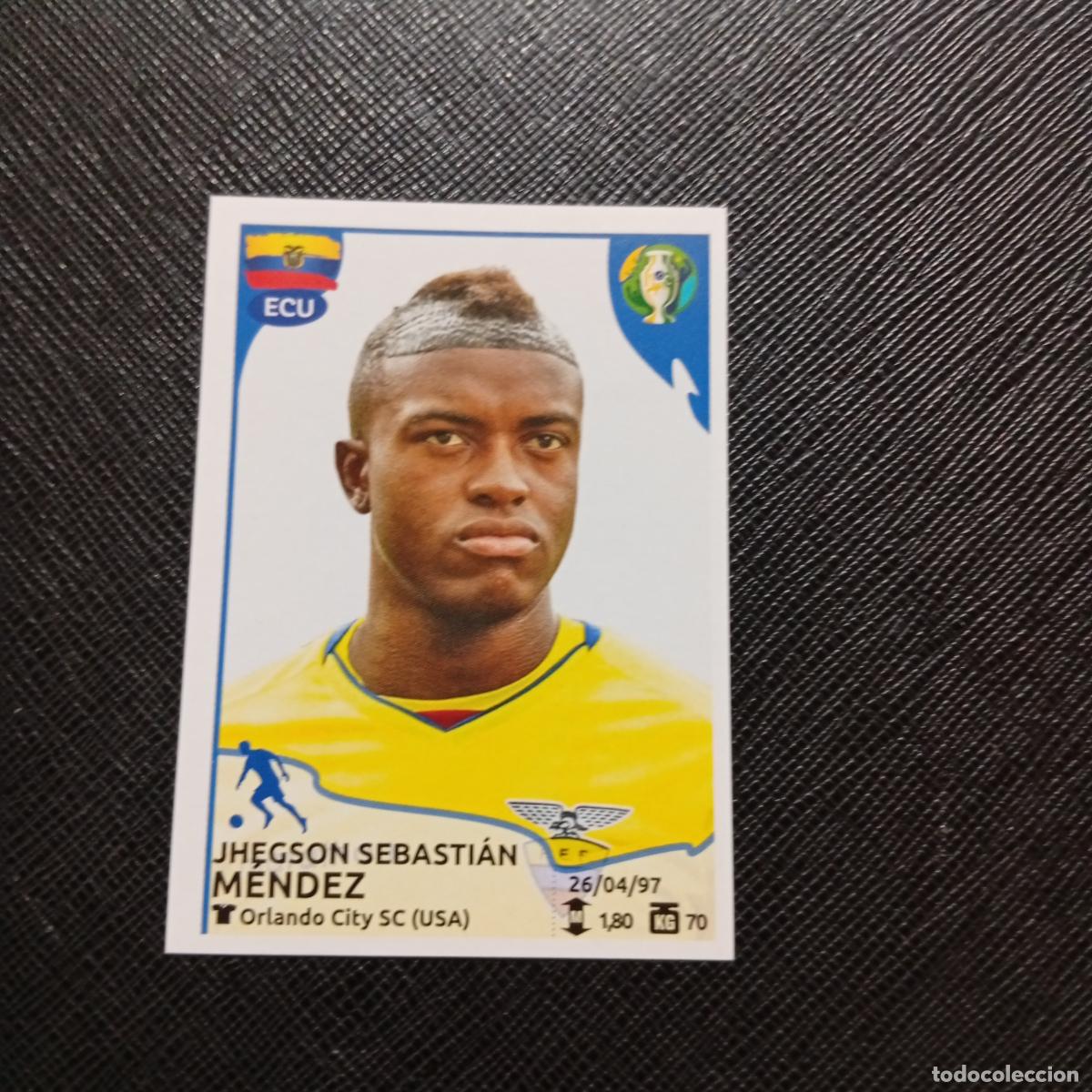 Cromos de f&uacute;tbol: 278 MENDEZ ECUADOR PANINI COPA AMERICA BRASIL 2019 CROMO FUTBOL 19 - SIN PEGAR B