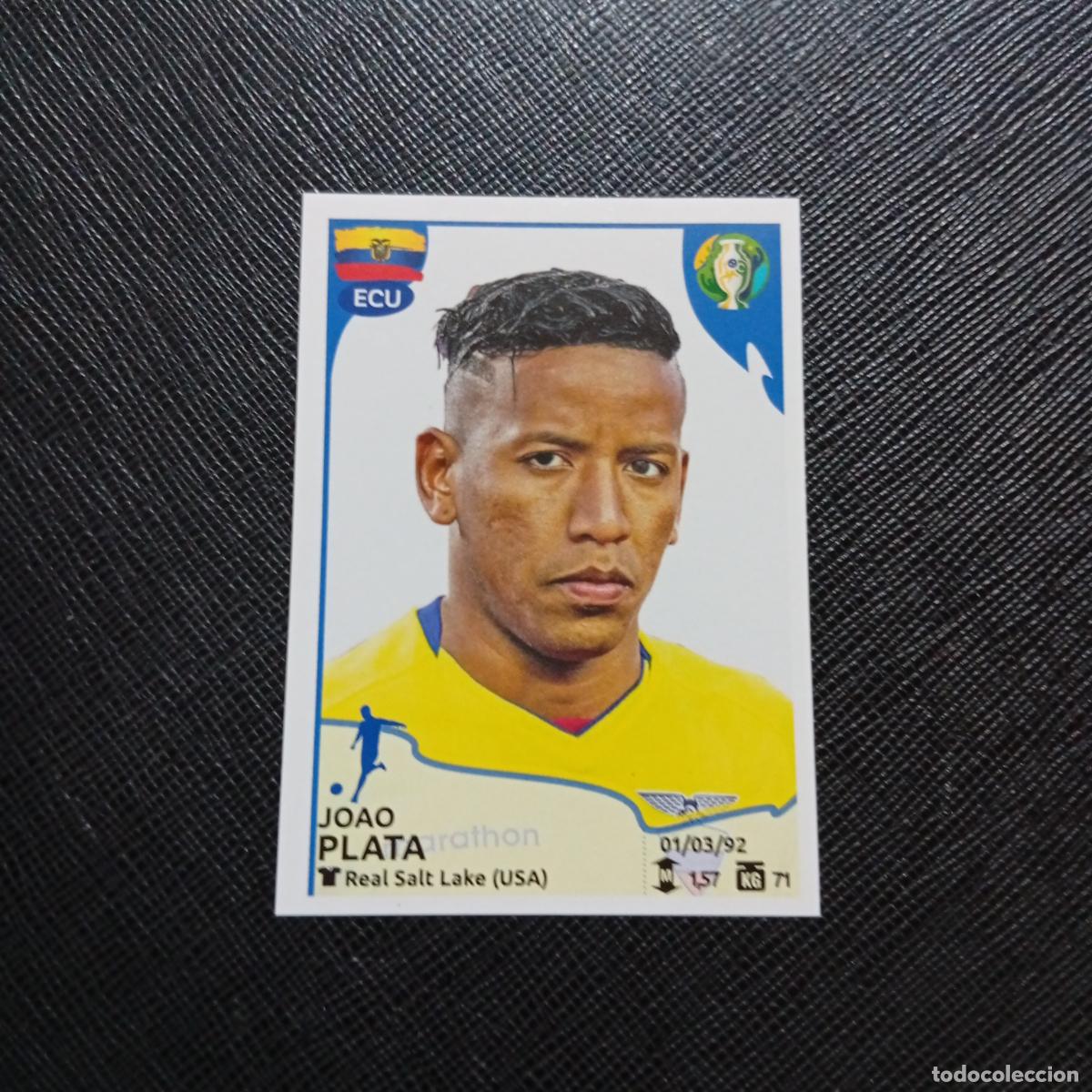 Cromos de f&uacute;tbol: 279 PLATA ECUADOR PANINI COPA AMERICA BRASIL 2019 CROMO FUTBOL 19 - SIN PEGAR