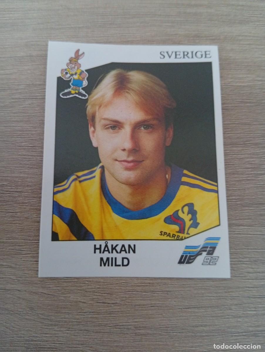 Cromos de f&uacute;tbol: HAKAN MILD 31 SUECIA PANINI EUROCOPA EURO 1992 92 NUNCA PEGADO SIN PEGAR