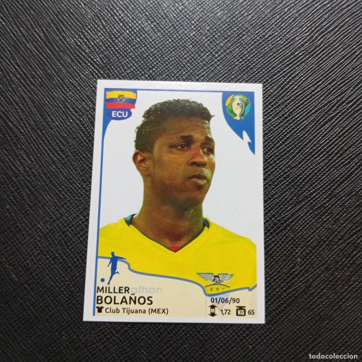 Cromos de f&uacute;tbol: 280 BOLA&Ntilde;OS ECUADOR PANINI COPA AMERICA BRASIL 2019 CROMO FUTBOL 19 - SIN PEGAR