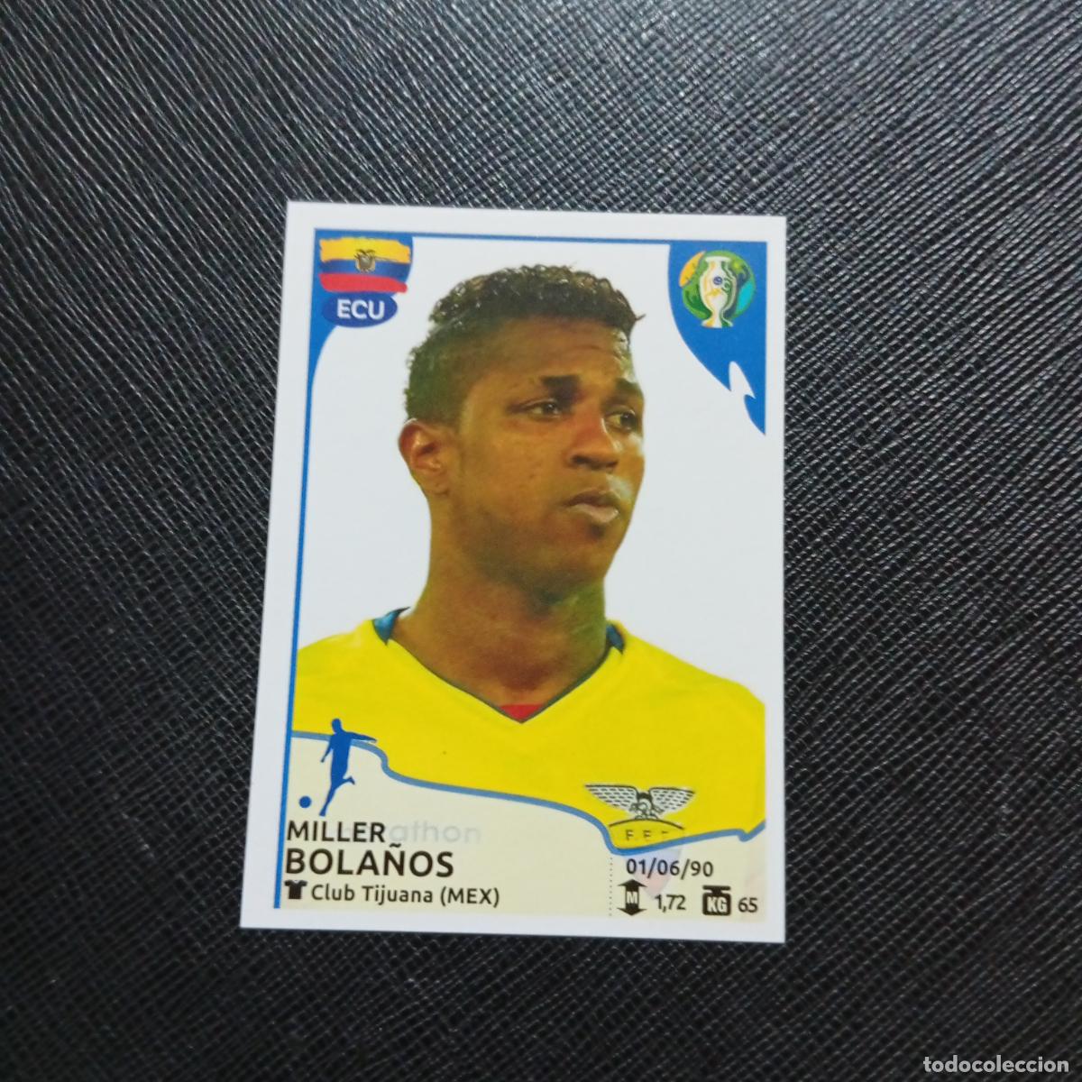 Cromos de f&uacute;tbol: 280 BOLA&Ntilde;OS ECUADOR PANINI COPA AMERICA BRASIL 2019 CROMO FUTBOL 19 - SIN PEGAR