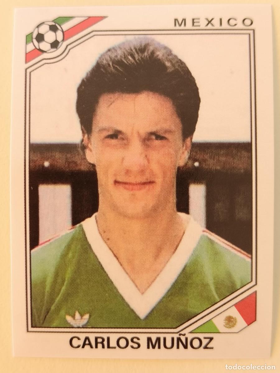 Cromos de f&uacute;tbol: #119 CARLOS MU&Ntilde;OZ (MEXICO) MUNDIAL MEXICO 86 PANINI