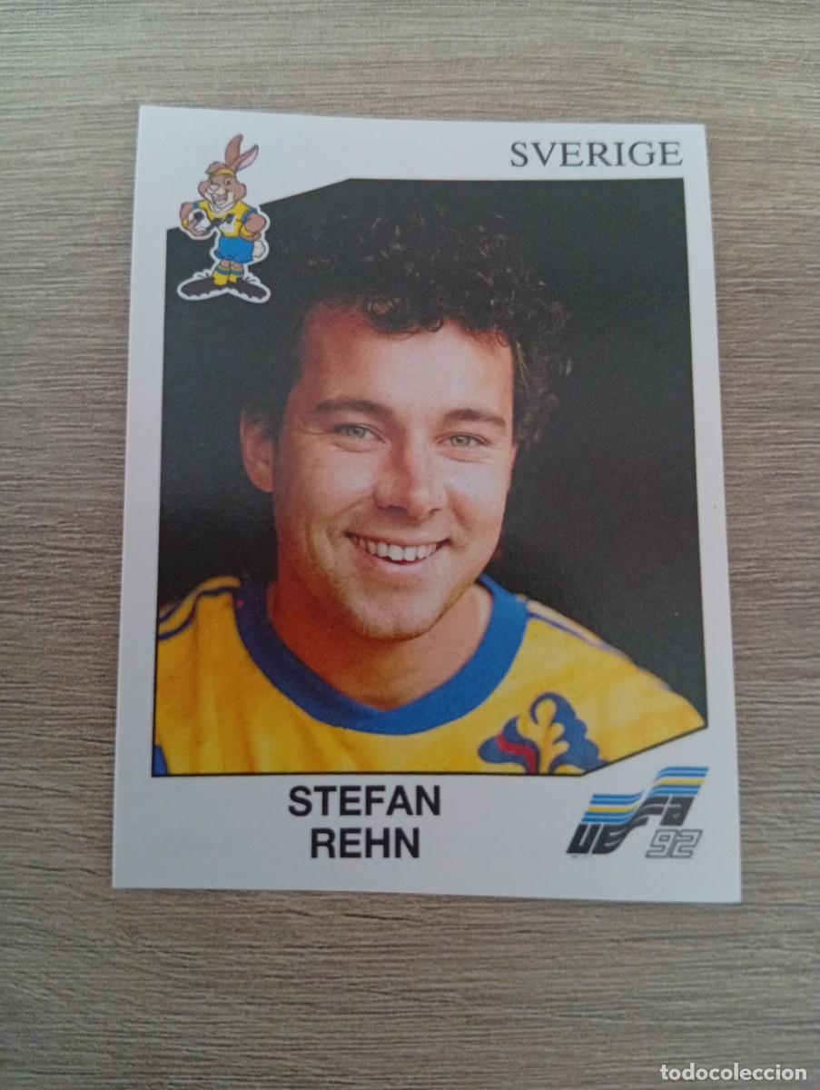 Cromos de f&uacute;tbol: STEFAN REHN 32 SUECIA PANINI EUROCOPA EURO 1992 92 NUNCA PEGADO SIN PEGAR