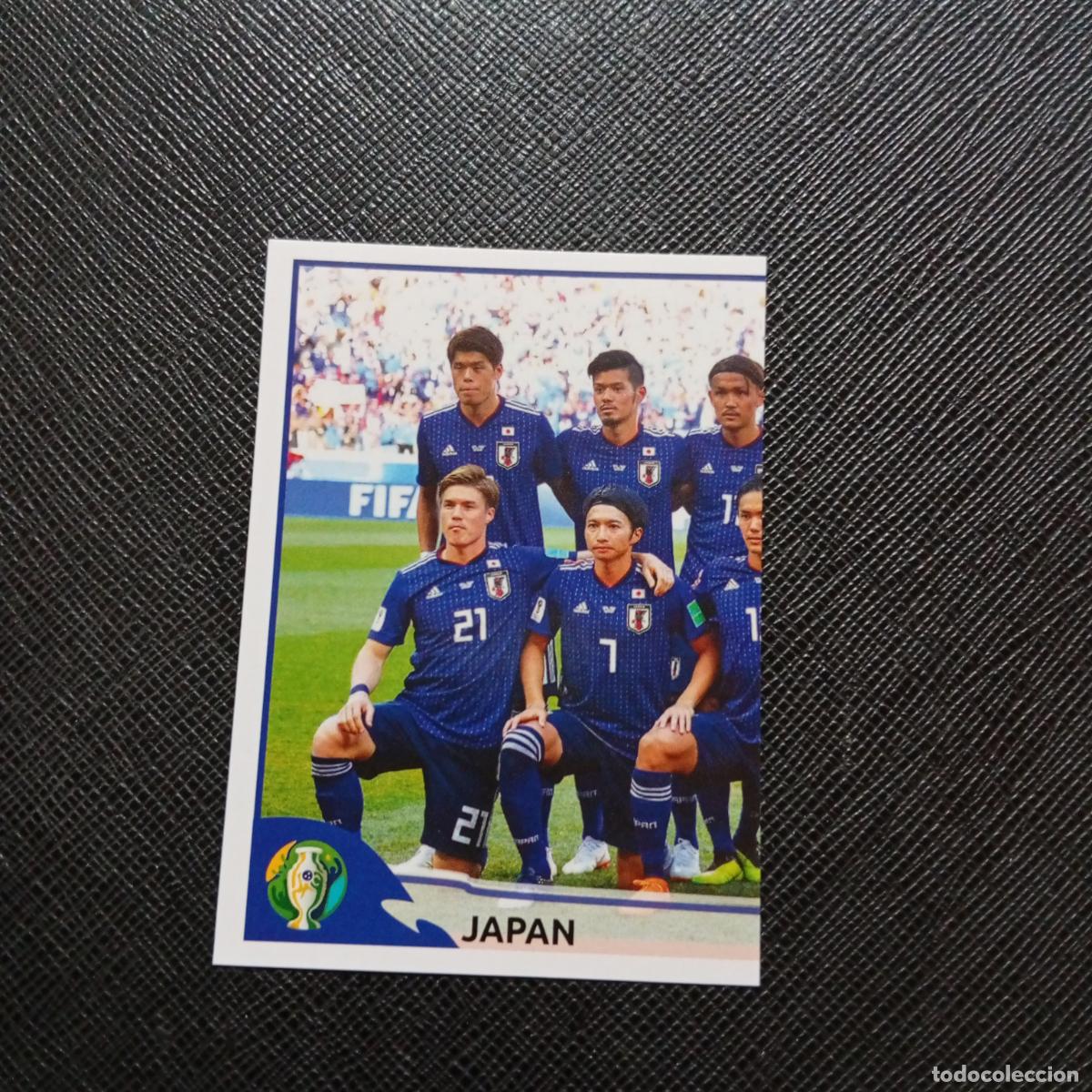 Cromos de f&uacute;tbol: 283 ALINEACION JAPON PANINI COPA AMERICA BRASIL 2019 CROMO FUTBOL 19 - SIN PEGAR