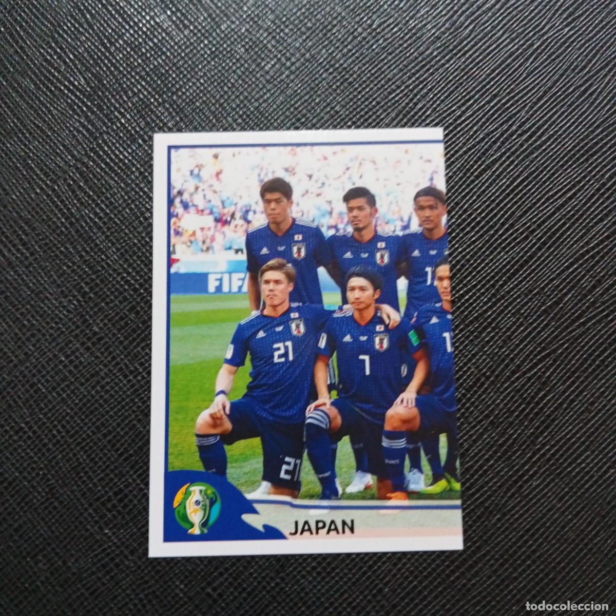 Cromos de f&uacute;tbol: 283 ALINEACION JAPON PANINI COPA AMERICA BRASIL 2019 CROMO FUTBOL 19 - SIN PEGAR