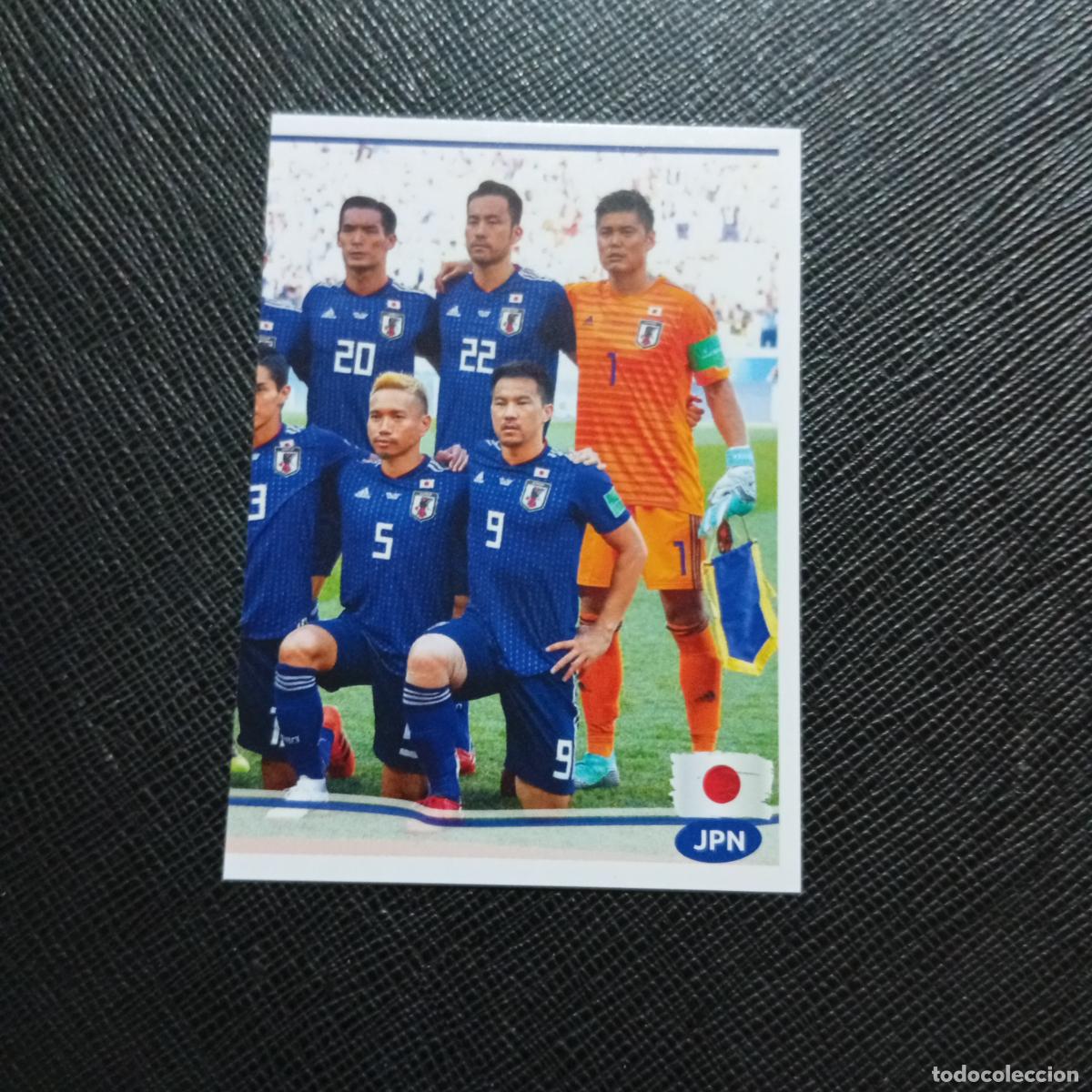 Cromos de f&uacute;tbol: 284 ALINEACION JAPON PANINI COPA AMERICA BRASIL 2019 CROMO FUTBOL 19 - SIN PEGAR