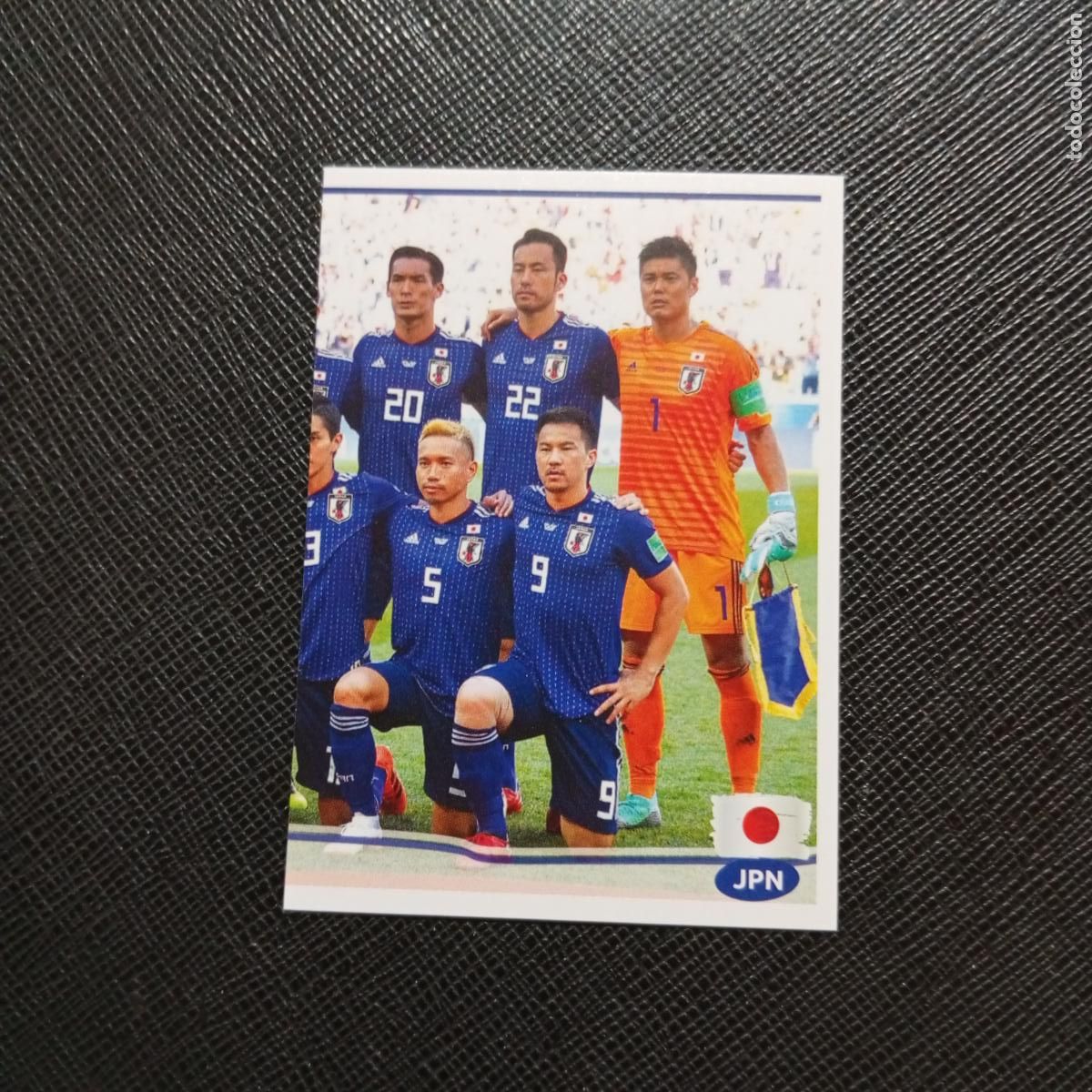 Cromos de f&uacute;tbol: 284 ALINEACION JAPON PANINI COPA AMERICA BRASIL 2019 CROMO FUTBOL 19 - SIN PEGAR