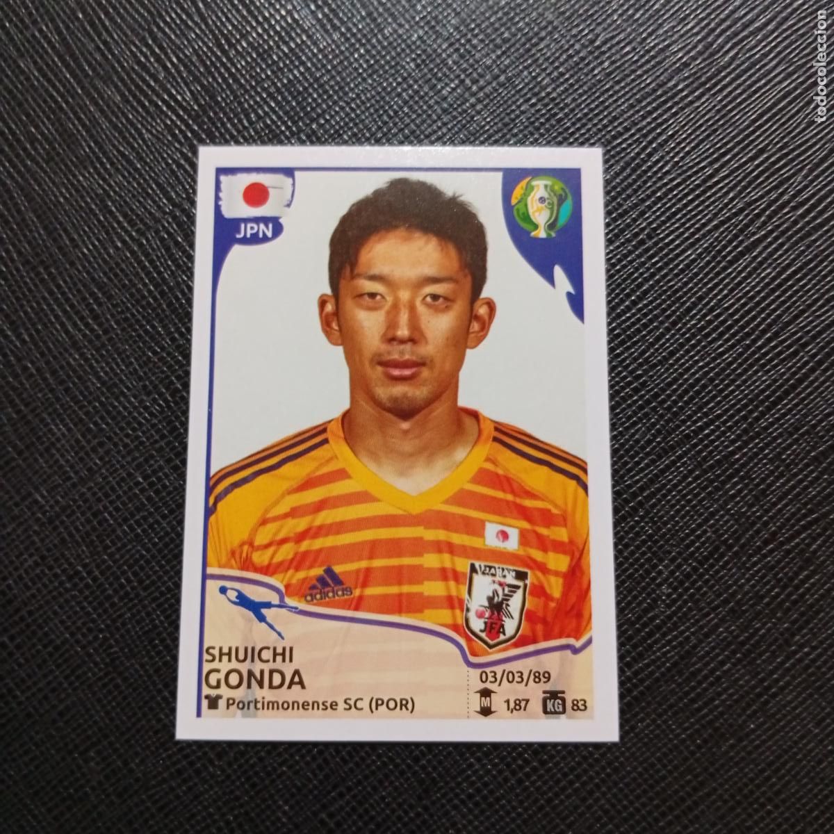Cromos de f&uacute;tbol: 285 GONDA JAPON PANINI COPA AMERICA BRASIL 2019 CROMO FUTBOL 19 - SIN PEGAR