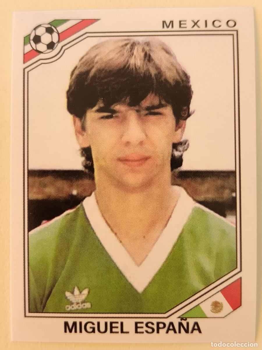 Cromos de f&uacute;tbol: #120 MIGUEL ESPA&Ntilde;A (MEXICO) MUNDIAL MEXICO 86 PANINI