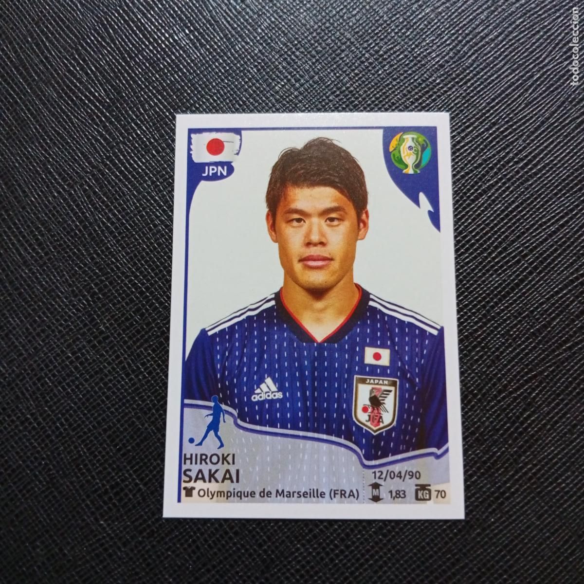 Cromos de f&uacute;tbol: 287 SAKAI JAPON PANINI COPA AMERICA BRASIL 2019 CROMO FUTBOL 19 - SIN PEGAR