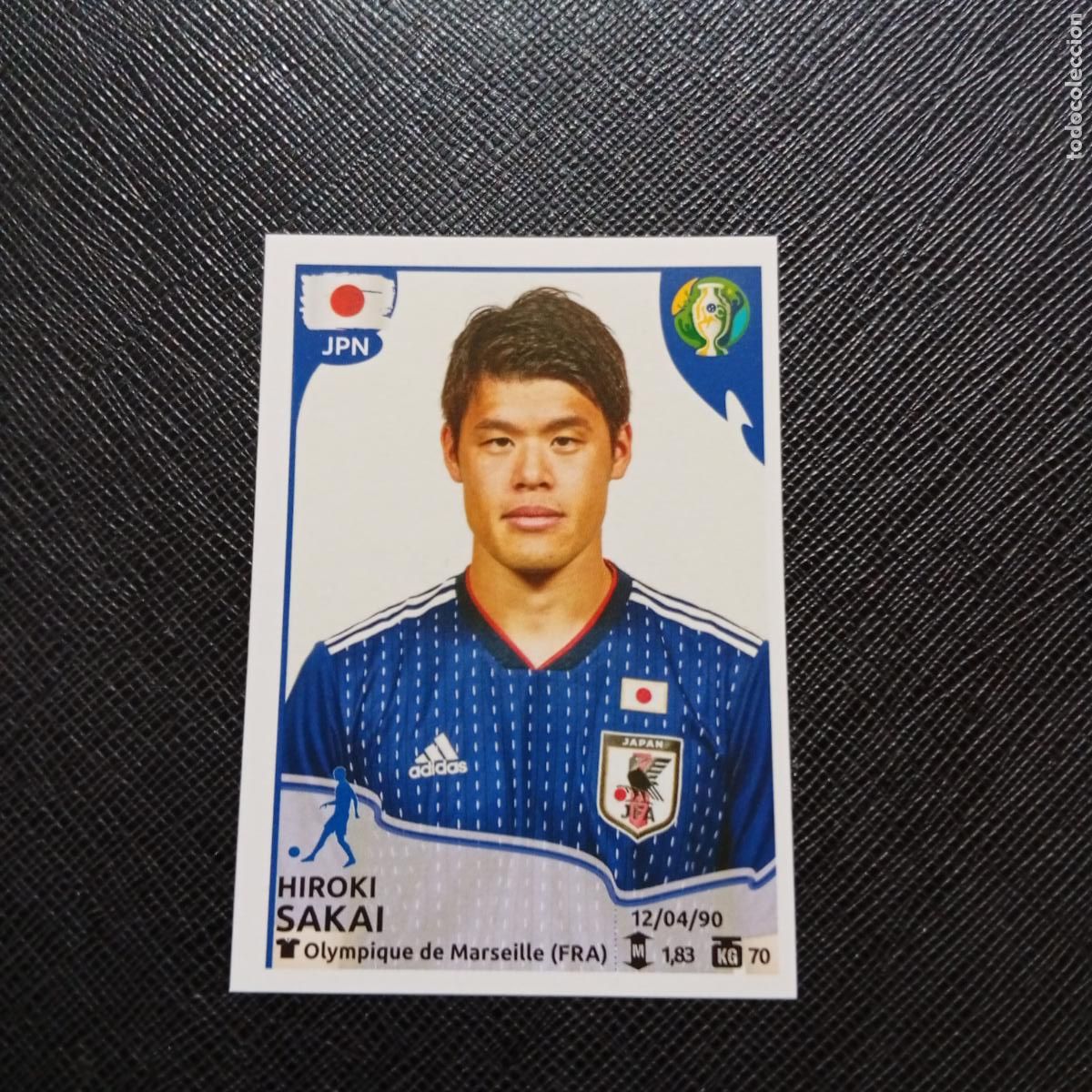 Cromos de f&uacute;tbol: 287 SAKAI JAPON PANINI COPA AMERICA BRASIL 2019 CROMO FUTBOL 19 - SIN PEGAR B