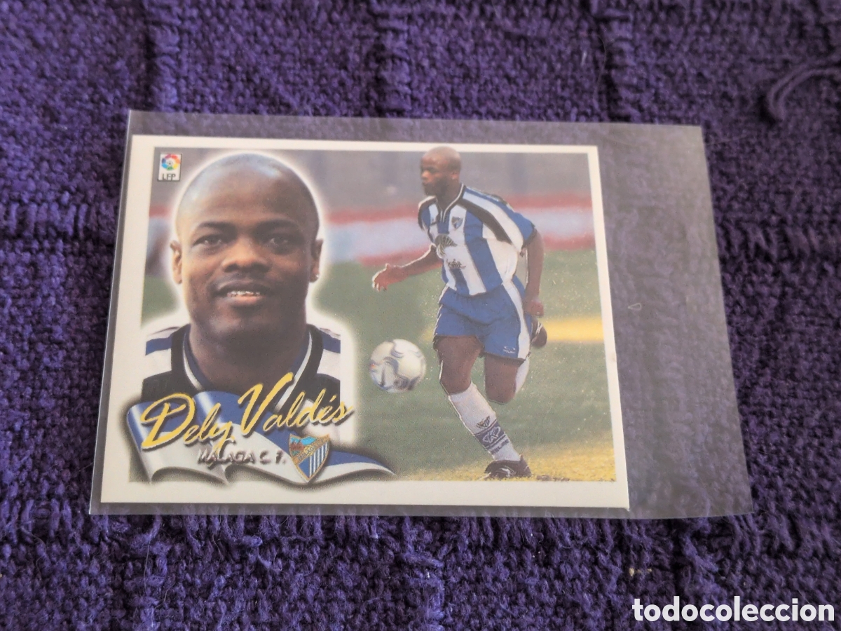 Cromos de Futebol: M&aacute;laga - Dely Vald&eacute;s - COLOCA - Ediciones Este Liga 2000-2001, 00-01 - Nunca pegado