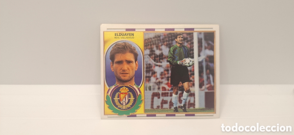 Cromos de f&uacute;tbol: ELDUAYEN REAL VALLADOLID EDICIONES ESTE 1996 1997 96 97 SIN PEGAR