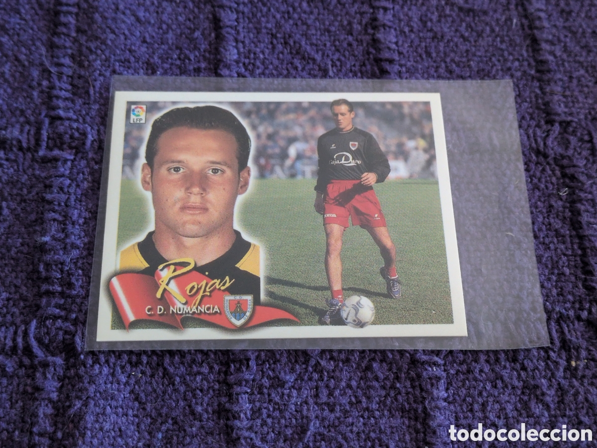 Cromos de Futebol: CROMO LIGA 2000 2001 00 01 EDICIONES ESTE COLOCA ROJAS NUMANCIA NUNCA PEGADO