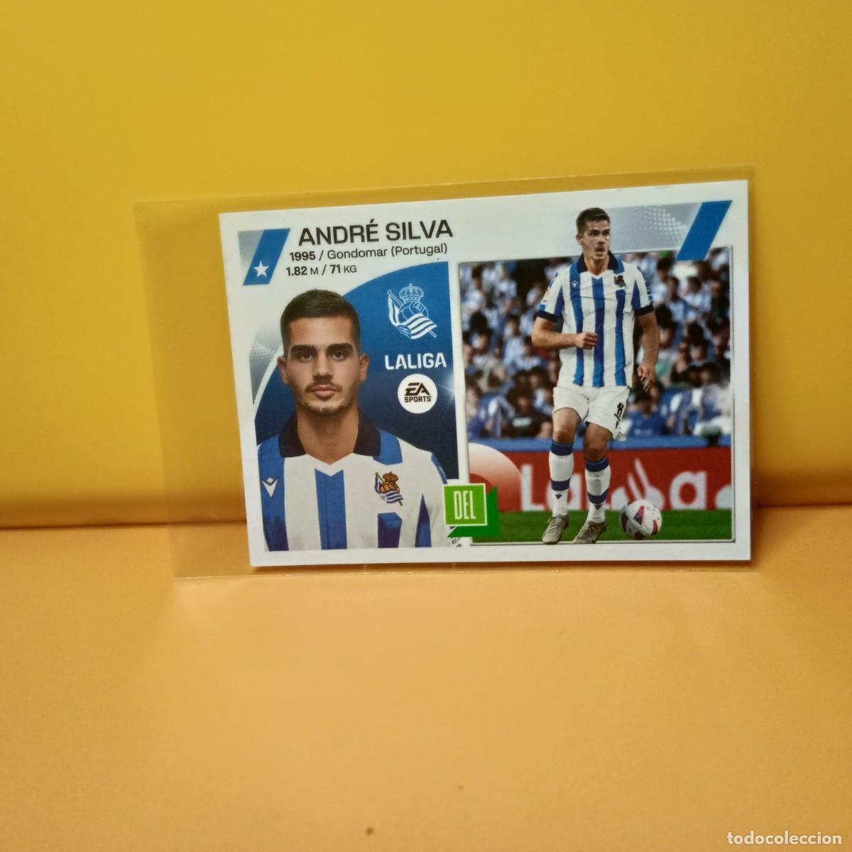 Cromos de f&uacute;tbol: EDICIONES ESTE 2023 2024 23 24 &Uacute;LTIMOS FICHAJES 59 REAL SOCIEDAD ANDR&Eacute;S SILVA 2&ordf; EDICI&Oacute;N