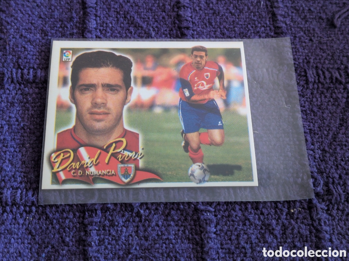 Cromos de Futebol: DAVID PIRRI C. D. NUMANCIA COLOCA LIGA ESTE 2000 2001 00 01 NUNCA PEGADO SIN PEGAR
