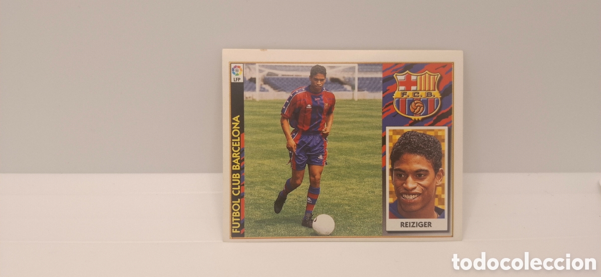 Cromos de f&uacute;tbol: REIZIGER BARCELONA EDICIONES ESTE 1997 1998 97 98 SIN PEGAR