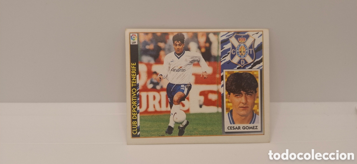 Cromos de f&uacute;tbol: CESAR GOMEZ TENERIFE EDICIONES ESTE 1997 1998 97 98 SIN PEGAR