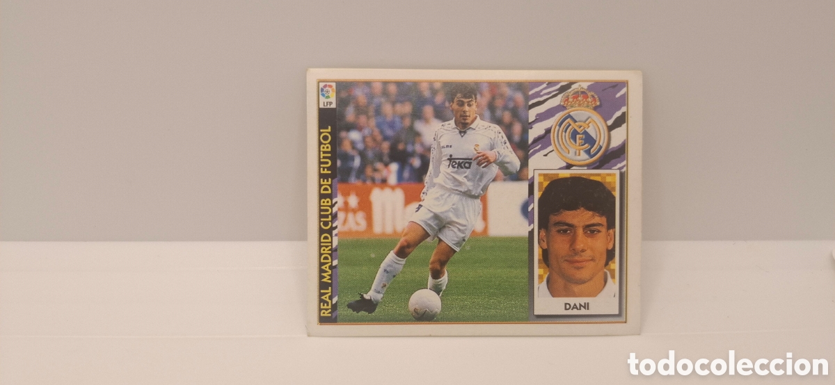 Cromos de f&uacute;tbol: DANI REAL MADRID EDICIONES ESTE 1997 1998 97 98 SIN PEGAR