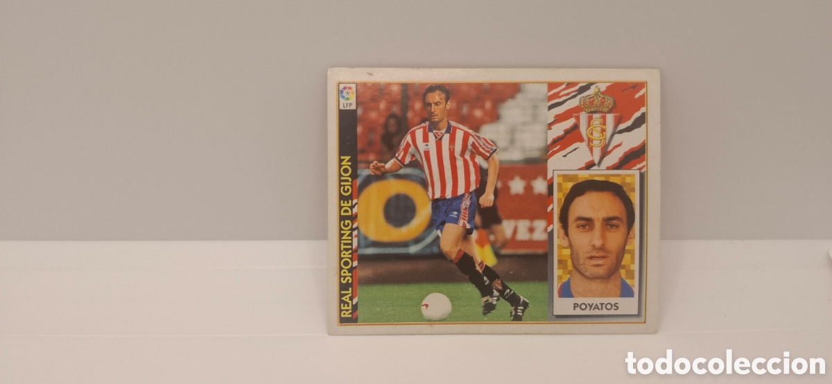 Cromos de f&uacute;tbol: POYATOS SPORTING EDICIONES ESTE 1997 1998 97 98 SIN PEGAR