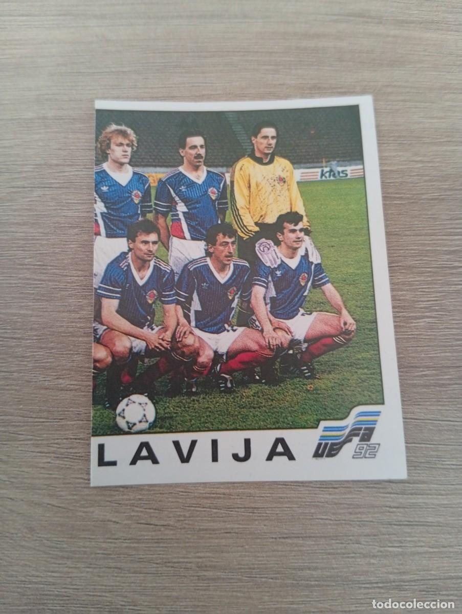 Cromos de f&uacute;tbol: ALINEACION JUGOSLAVIA 65 PANINI EUROCOPA EURO 1992 92 NUNCA PEGADO SIN PEGAR