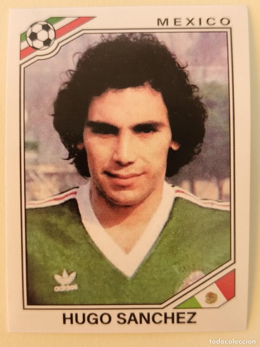 Cromos de f&uacute;tbol: #124 HUGO SANCHEZ (MEXICO) MUNDIAL MEXICO 86 PANINI