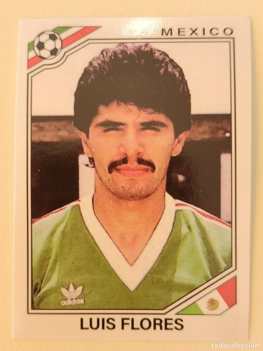 Cromos de f&uacute;tbol: #125 LUIS FLORES (MEXICO) MUNDIAL MEXICO 86 PANINI