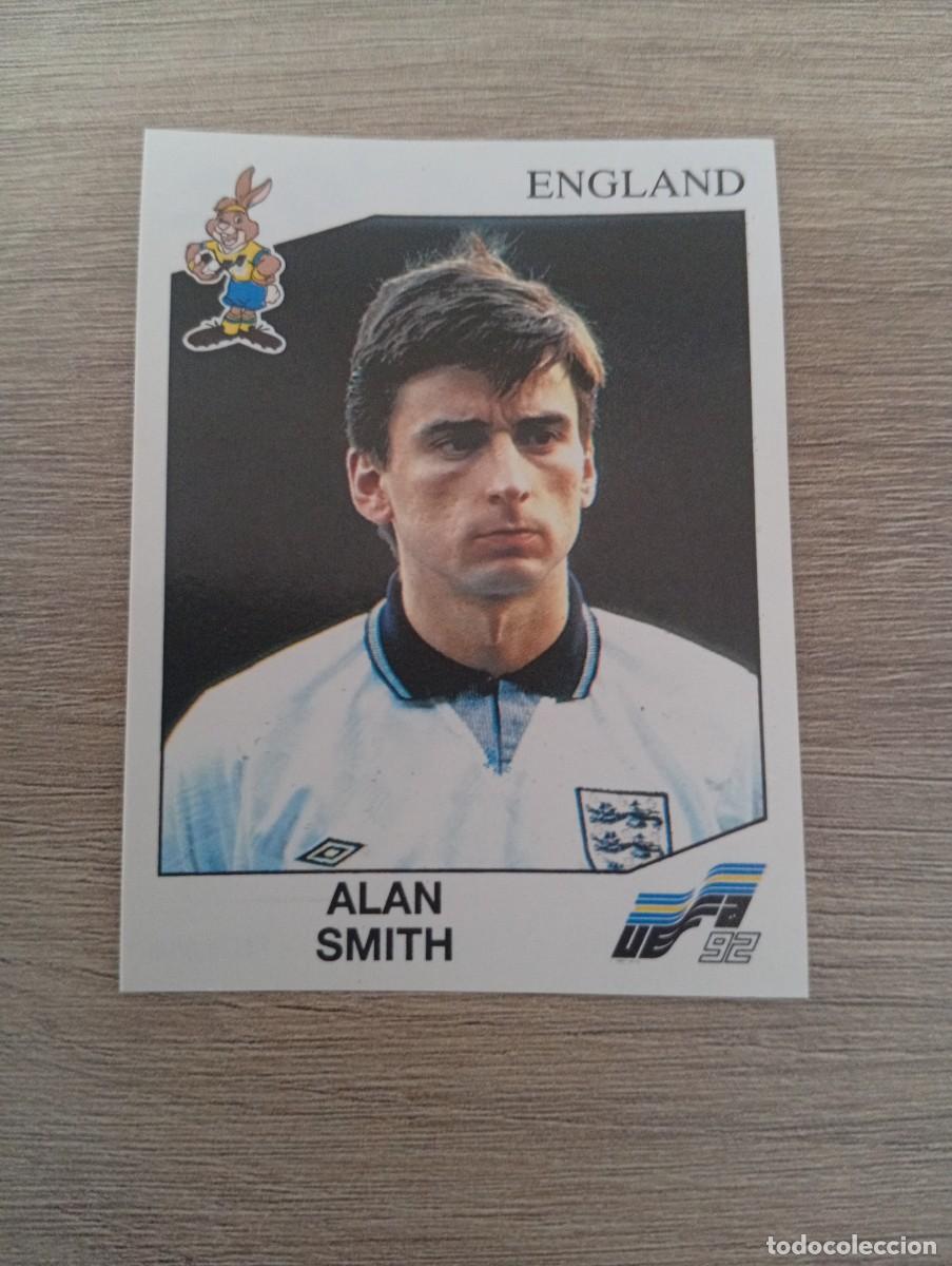 Cromos de f&uacute;tbol: ALAN SMITH 111 INGLATERRA PANINI EUROCOPA EURO 1992 92 NUNCA PEGADO SIN PEGAR