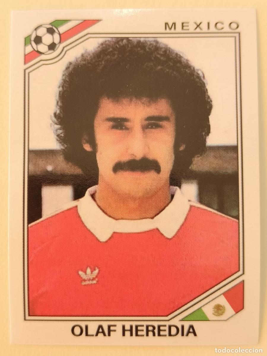 Cromos de f&uacute;tbol: #127 OLAF HEREDIA (MEXICO) MUNDIAL MEXICO 86 PANINI