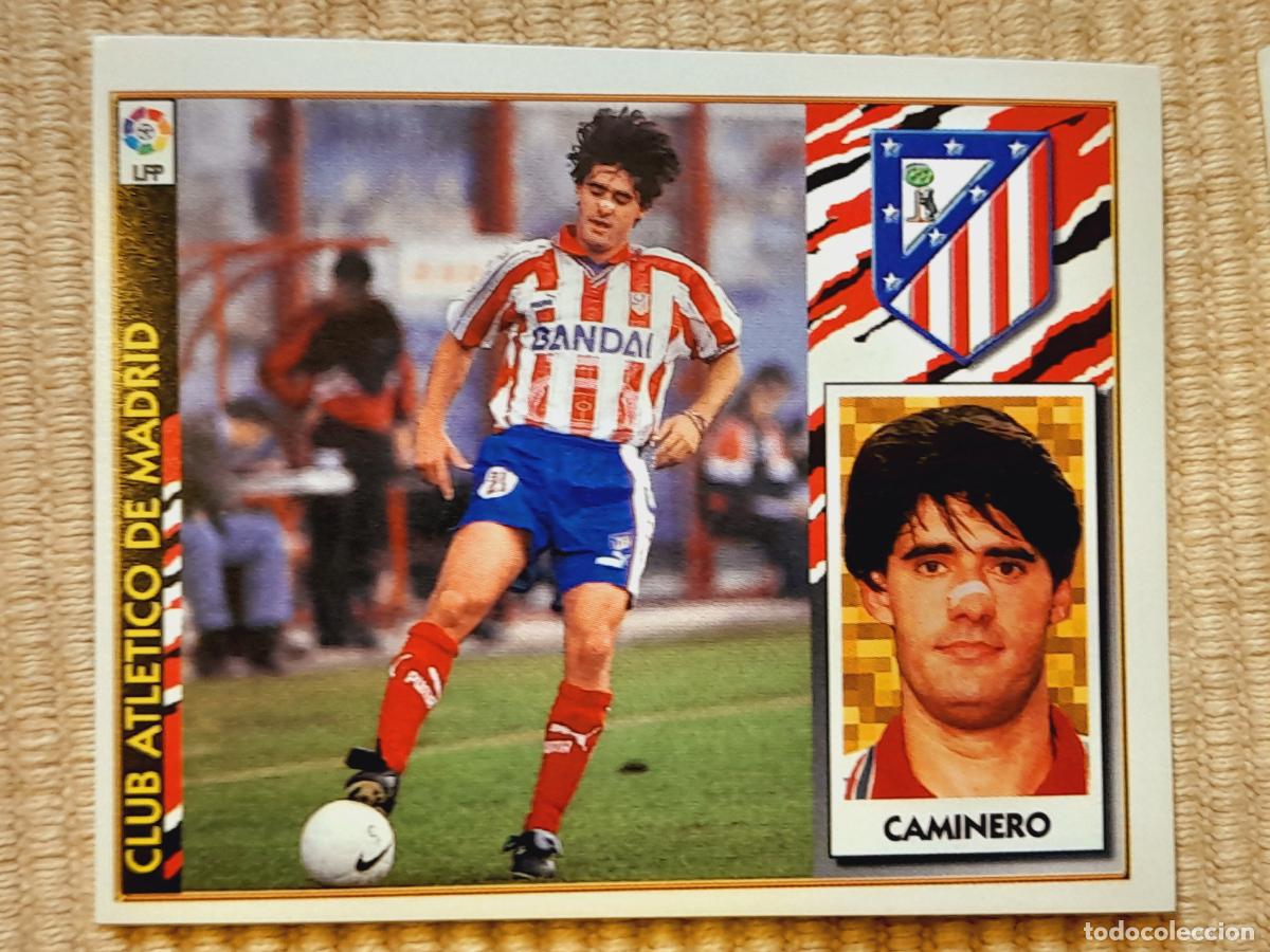 Cromos de f&uacute;tbol: CROMO SIN PEGAR. CAMINERO (ATLETICO MADRID) LIGA 97-98 1997 1998 &Aacute;LBUM ESTE