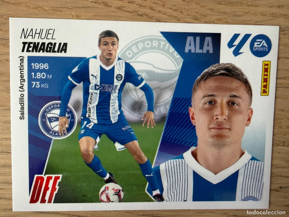Cromos de f&uacute;tbol: 5 TENAGLIA ALAVES 25 26 2025 2026 LIGA EA SPORTS COLECCIONES ESTE SIN PEGAR STICKER