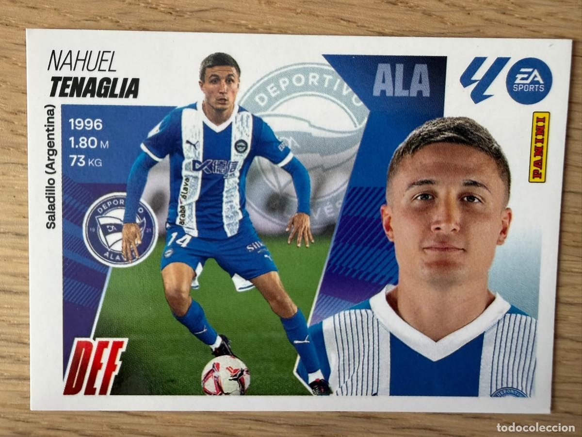 Cromos de f&uacute;tbol: 5 TENAGLIA ALAVES 25 26 2025 2026 LIGA EA SPORTS COLECCIONES ESTE SIN PEGAR STICKER