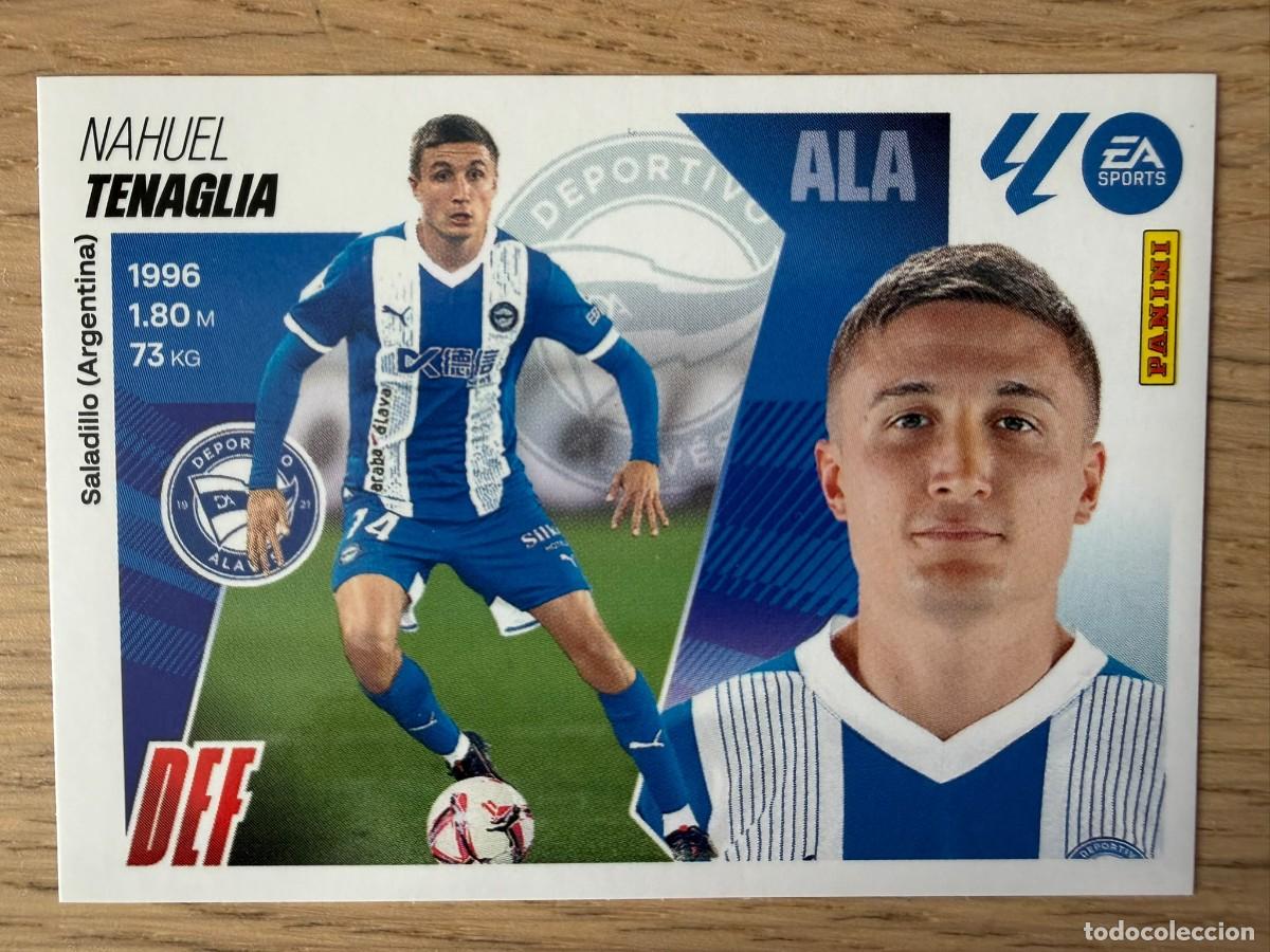 Cromos de f&uacute;tbol: 5 TENAGLIA ALAVES 25 26 2025 2026 LIGA EA SPORTS COLECCIONES ESTE SIN PEGAR STICKER