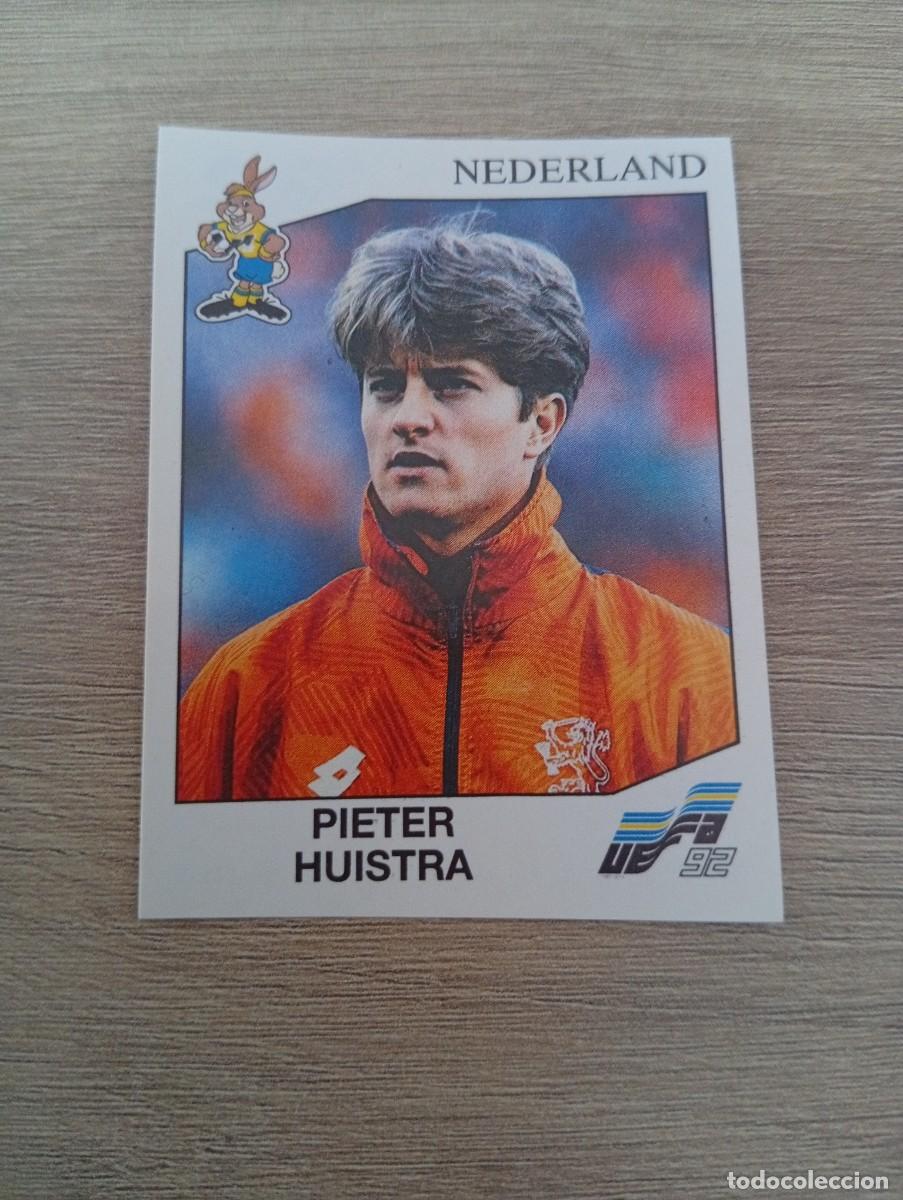 Cromos de f&uacute;tbol: PIETER HUISTRA 137 HOLANDA PANINI EUROCOPA EURO 1992 92 NUNCA PEGADO SIN PEGAR
