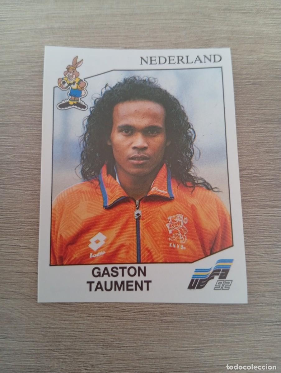 Cromos de f&uacute;tbol: GASTON TAUMENT 138 HOLANDA PANINI EUROCOPA EURO 1992 92 NUNCA PEGADO SIN PEGAR