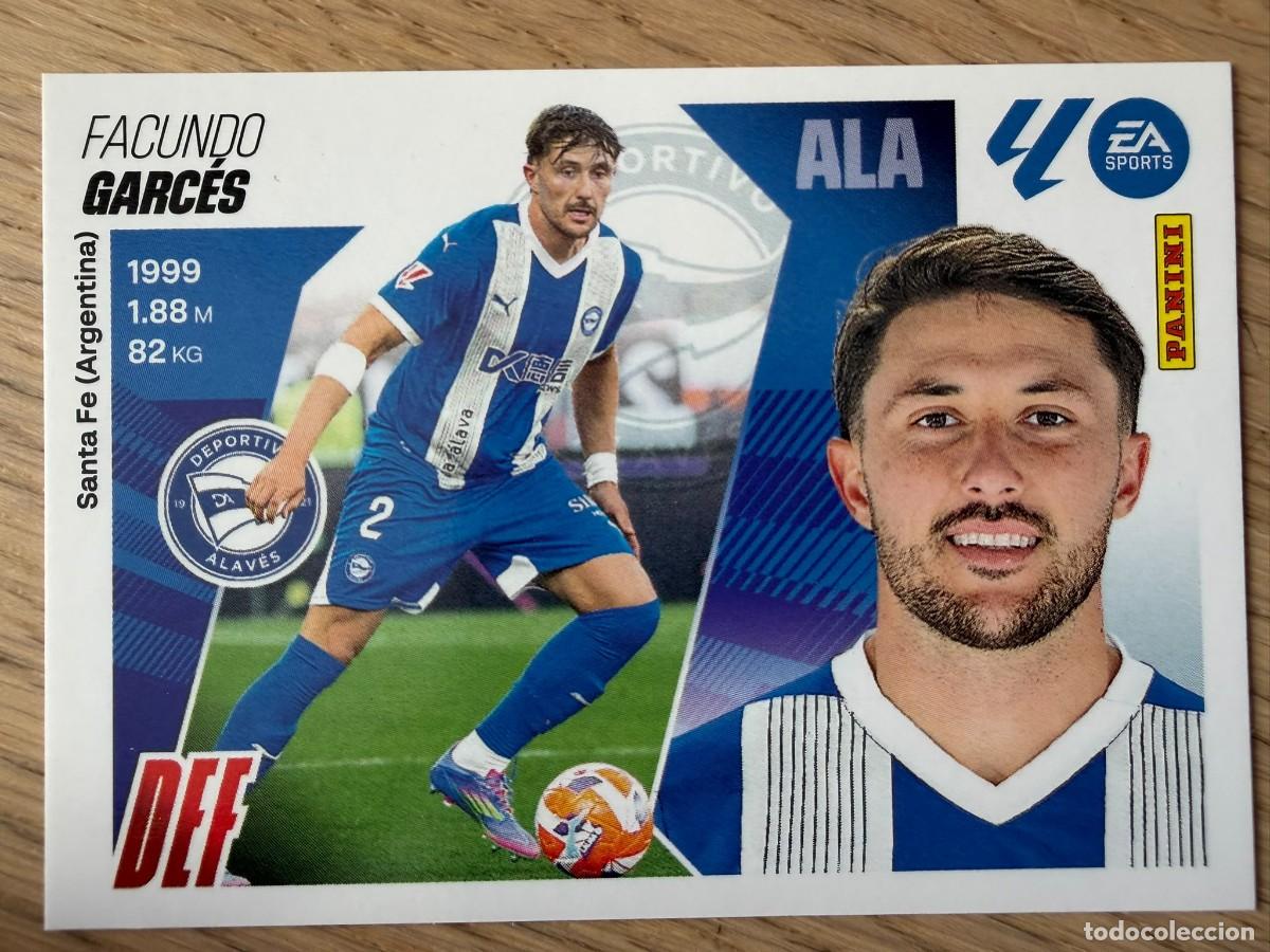 Cromos de f&uacute;tbol: 7 FACUNDO GARCES ALAVES 25 26 2025 2026 LIGA EA SPORTS COLECCIONES ESTE SIN PEGAR STICKER