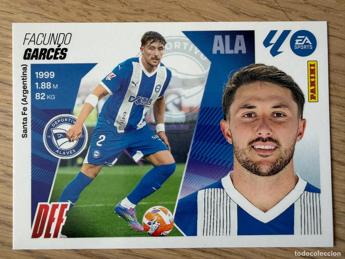 Cromos de f&uacute;tbol: 7 FACUNDO GARCES ALAVES 25 26 2025 2026 LIGA EA SPORTS COLECCIONES ESTE SIN PEGAR STICKER