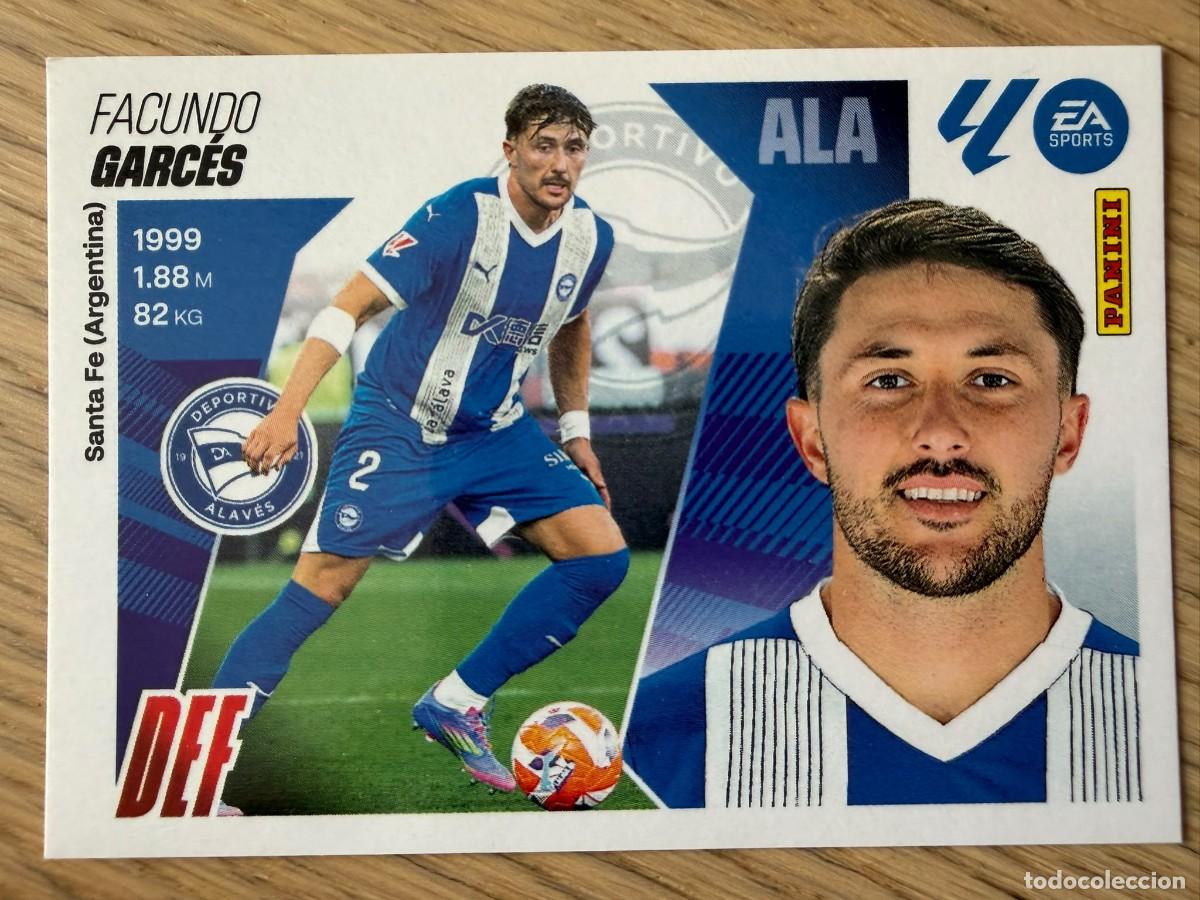 Cromos de f&uacute;tbol: 7 FACUNDO GARCES ALAVES 25 26 2025 2026 LIGA EA SPORTS COLECCIONES ESTE SIN PEGAR STICKER