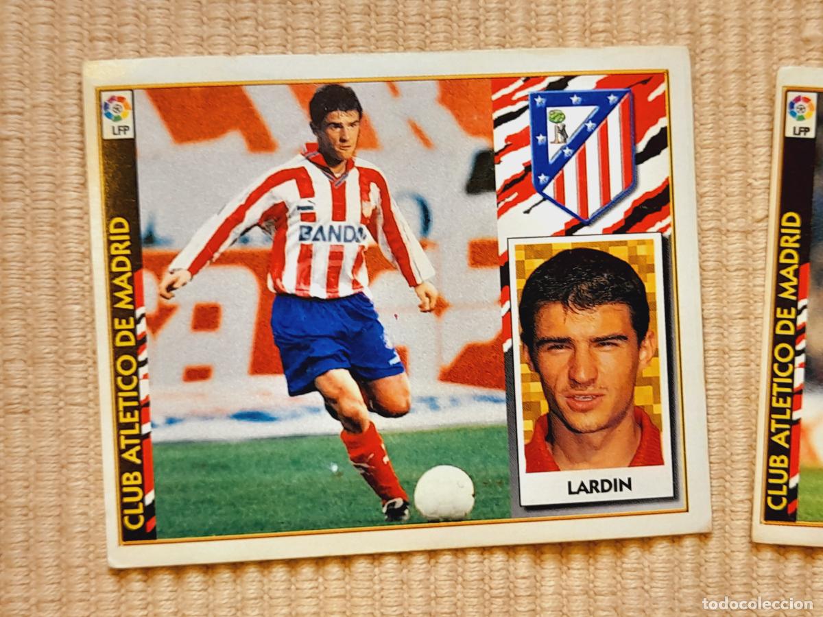 Cromos de f&uacute;tbol: CROMO SIN PEGAR. LARDIN (ULTIMOS FICHAJES 12) ATLETICO MADRID LIGA 97-98 1997 1998 &Aacute;LBUM ESTE