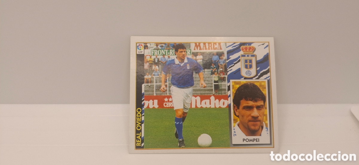 Football Stickers: POMPEI OVIEDO EDICIONES ESTE 1997 1998 97 98 SIN PEGAR