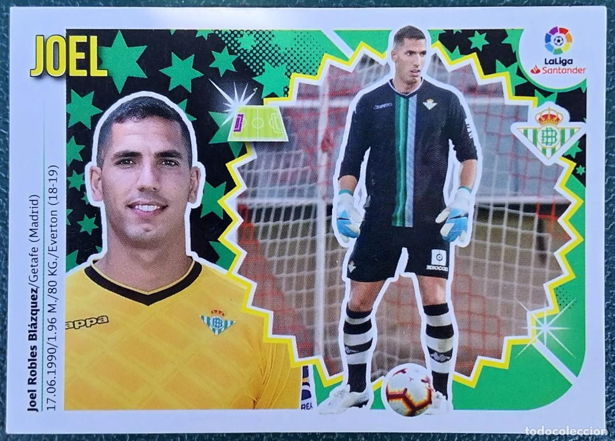 Fu&szlig;ball-Sticker: 2 BIS JOEL REAL BETIS CROMOS ALBUM EDICIONES ESTE 2018 2019 18 19