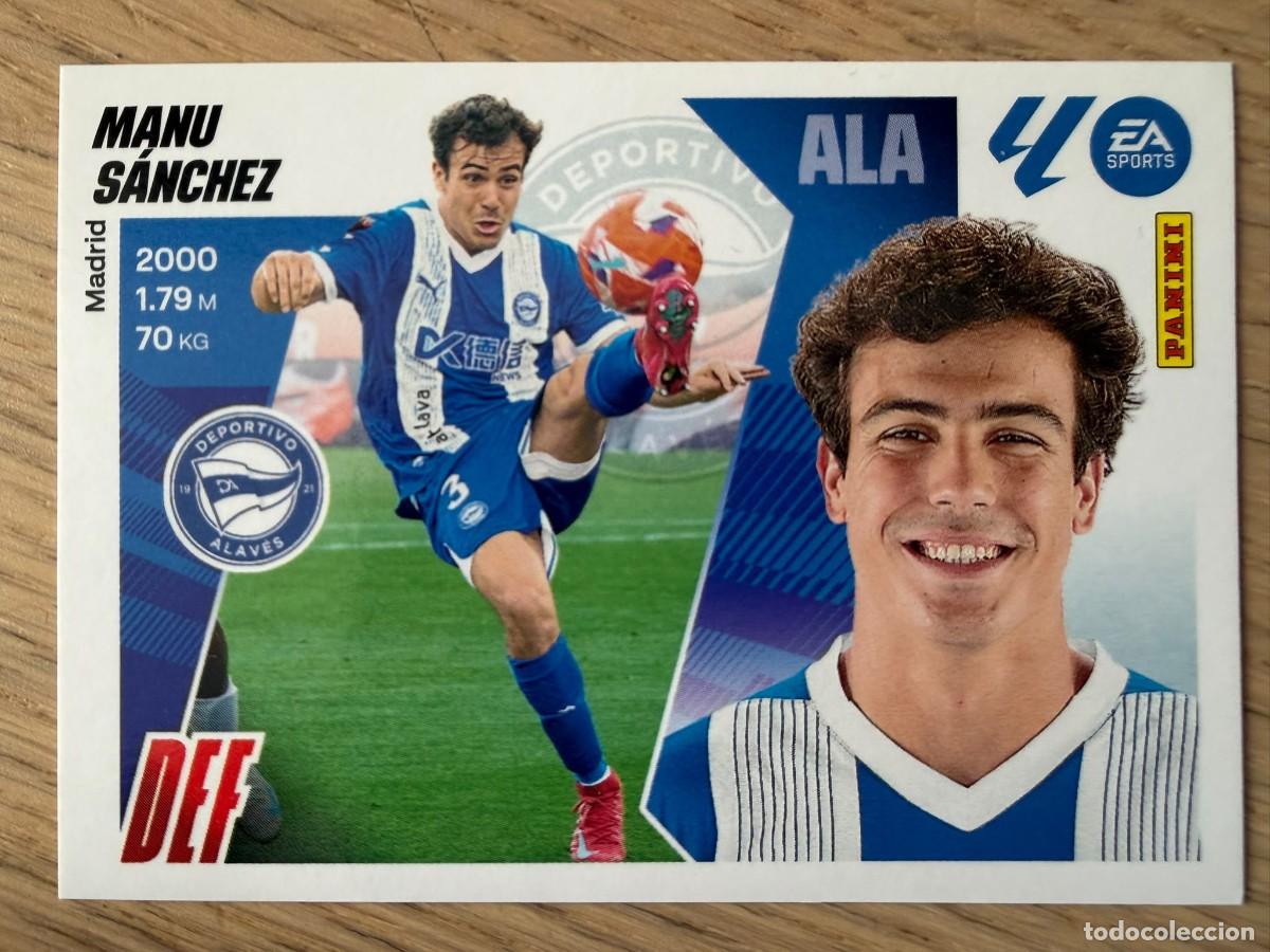 Fu&szlig;ball-Sticker: 10 MANU SANCHEZ ALAVES 25 26 2025 2026 LIGA EA SPORTS COLECCIONES ESTE SIN PEGAR STICKER