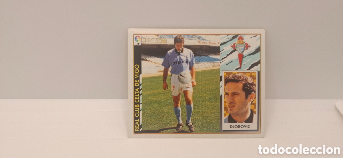 Cromos de f&uacute;tbol: DJOROVIC CELTA DE VIGO EDICIONES ESTE 1997 1998 97 98 SIN PEGAR