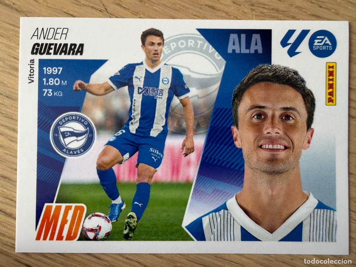 Cromos de f&uacute;tbol: 11 ANDER GUEVARA ALAVES 25 26 2025 2026 LIGA EA SPORTS COLECCIONES ESTE SIN PEGAR STICKER