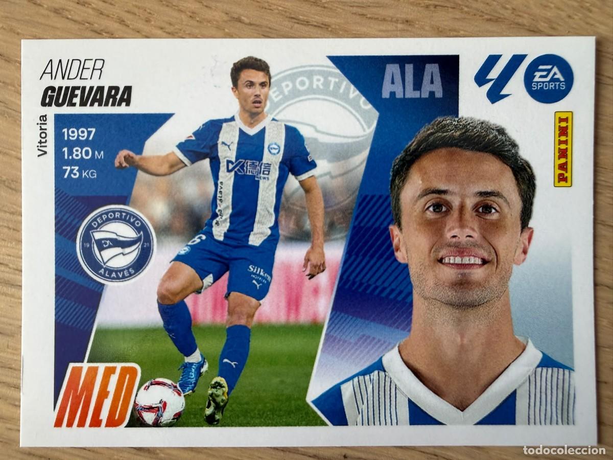 Cromos de f&uacute;tbol: 11 ANDER GUEVARA ALAVES 25 26 2025 2026 LIGA EA SPORTS COLECCIONES ESTE SIN PEGAR STICKER