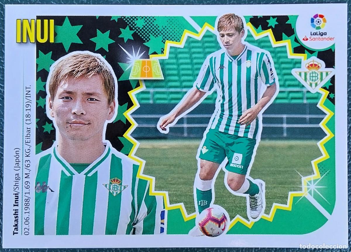 Cromos de f&uacute;tbol: 12 BIS INUI REAL BETIS CROMOS ALBUM EDICIONES ESTE 2018 2019 18 19
